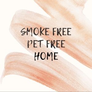 Smoke and Pet Free Home